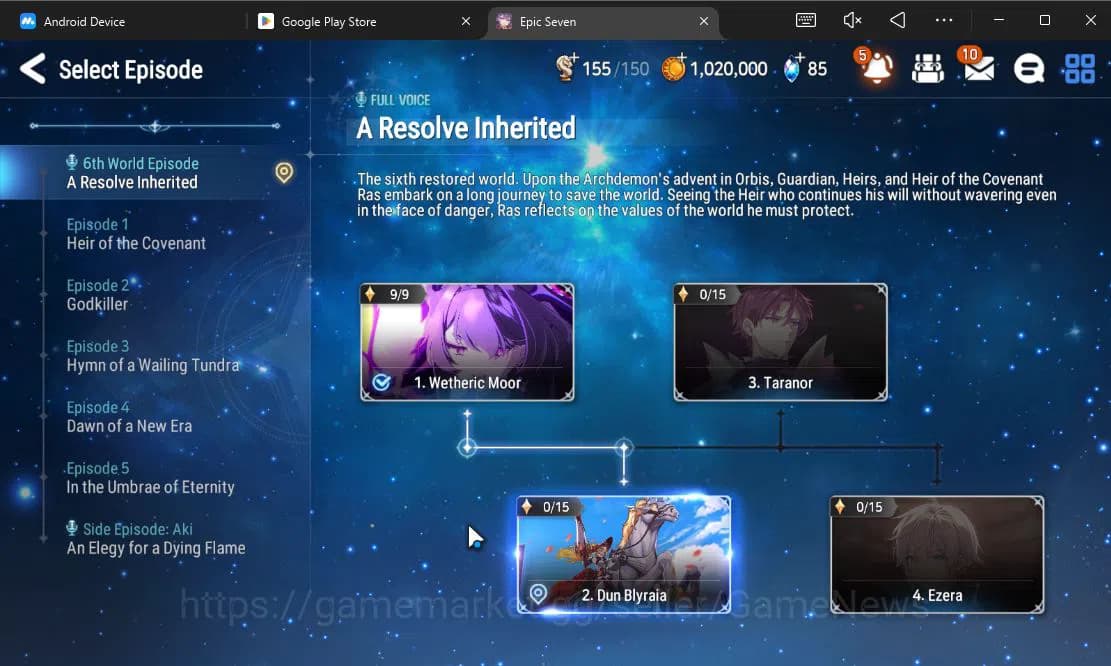 Epic Seven Accounts GLOBAL Unverif|Fresh Starter|1 ML[Martial Artist K image 10