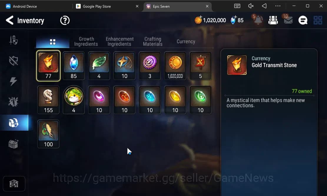 Epic Seven Accounts GLOBAL Unverif|Fresh Starter|1 ML[Martial Artist K image 13