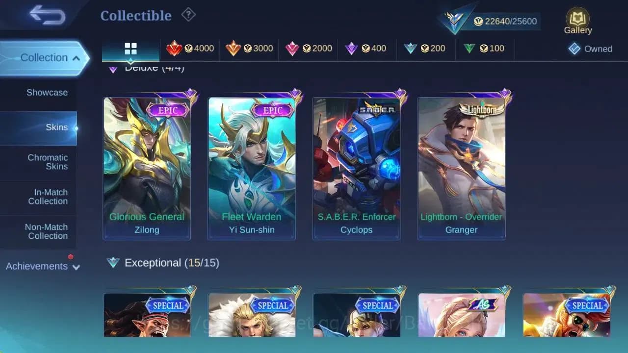 Mobile Legends: Bang Bang Accounts GLOBAL Hero 78 Skin 99|TransFormers Roger|Sanrio F image 10