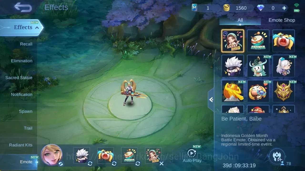 Mobile Legends: Bang Bang Accounts GLOBAL Hero 78 Skin 99|TransFormers Roger|Sanrio F image 7