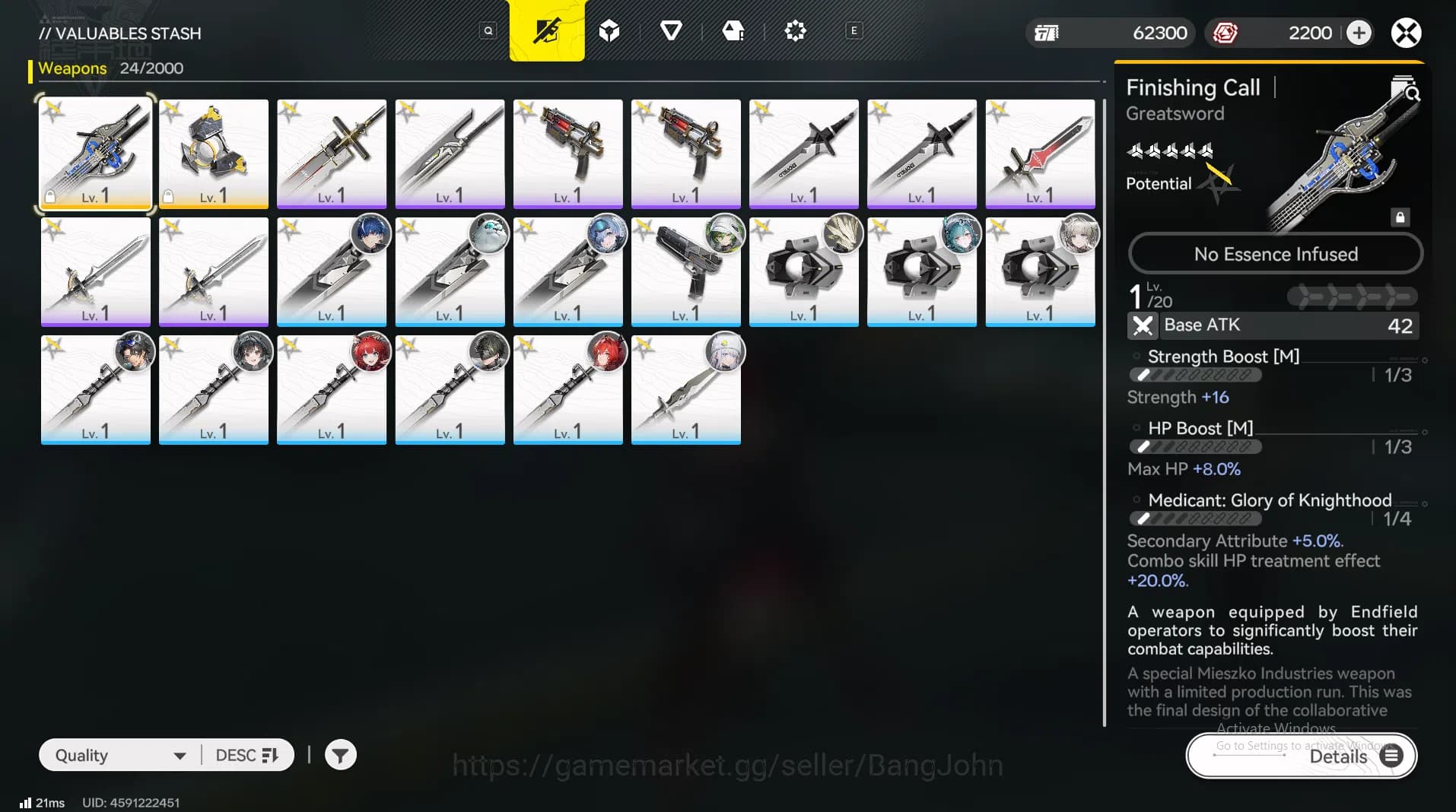 Arknights: Endfield Accounts Starter Fresh | ASIA |New Horizons On | 6-Star Lae image 2