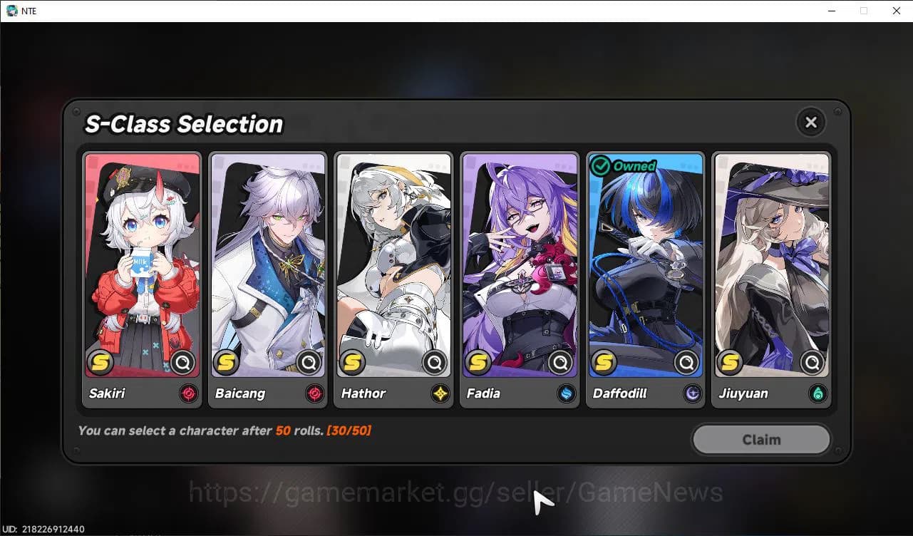 Neverness to Everness Accounts GLOBAL SEA|HL 3|Ready Gacha 2,3K Anulit|2 SSR Nana image 5