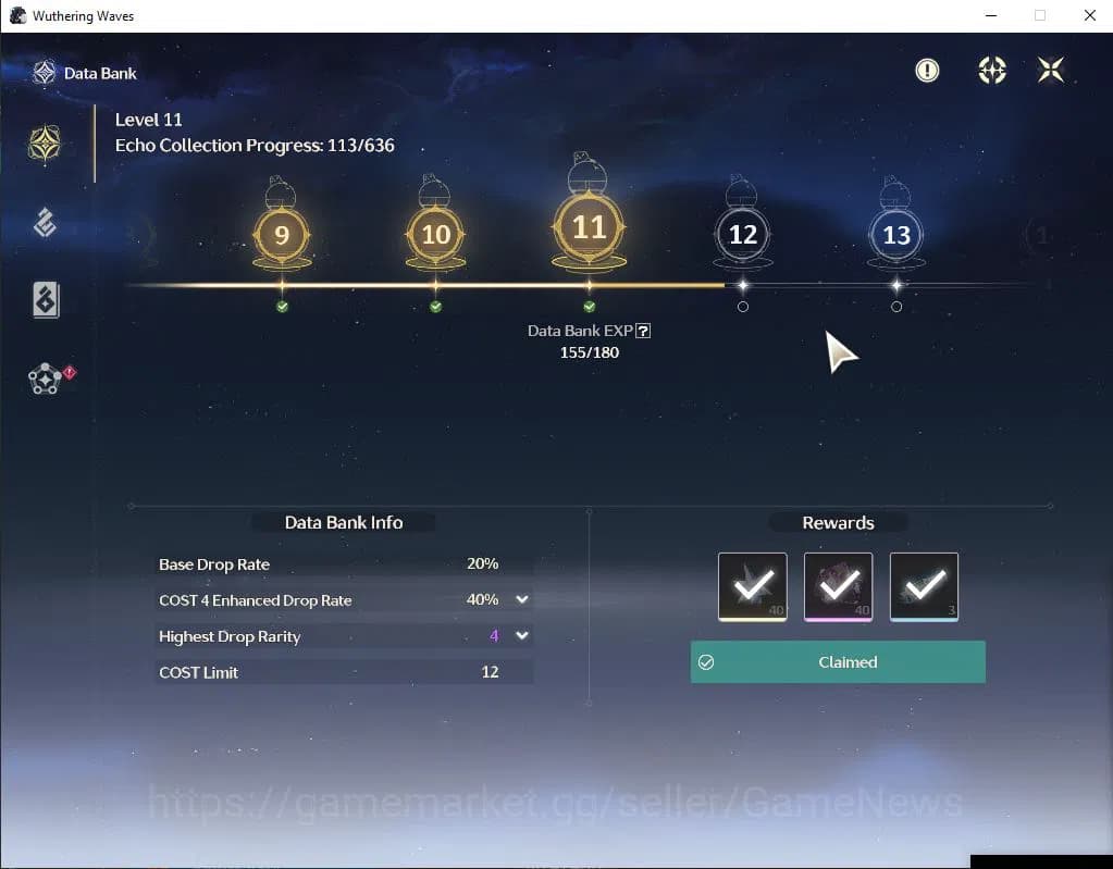 Wuthering Waves Accounts SEA | UL 29 | 3 Limited | Lynae, Changli, Shorekee image 13