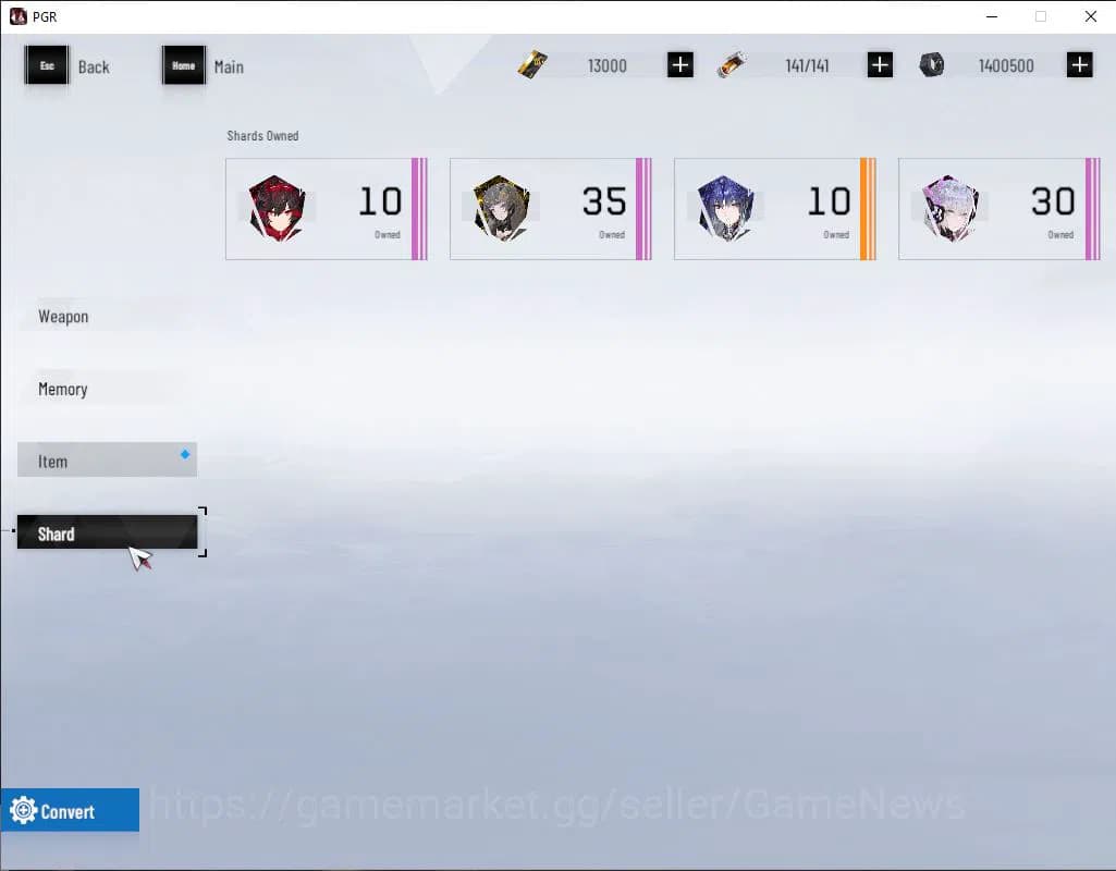 Punishing: Gray Raven Accounts EU | Lv 42 | 13K BC+2,6K YC+7,5K BlueC | S Lucia C image 2