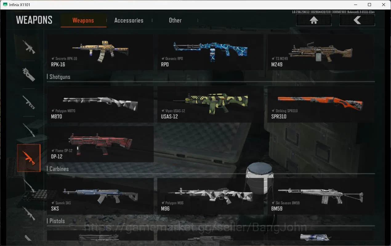Arena Breakout Accounts MOBILE|SV 103M|CV 71M|2 Document+2 Utopia|Machete image 11