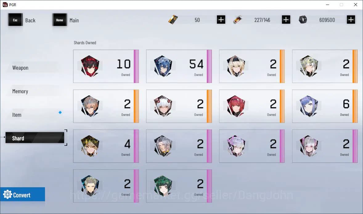 Punishing: Gray Raven Accounts ASIA|Lv 47 | [S Nirvantia,S Crepuscule,S LuciaCW,S image 6