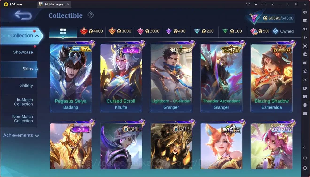 Mobile Legends: Bang Bang Accounts Global|Hero 121|Skin 243|Renowned|KOF Karina,Guine image 10