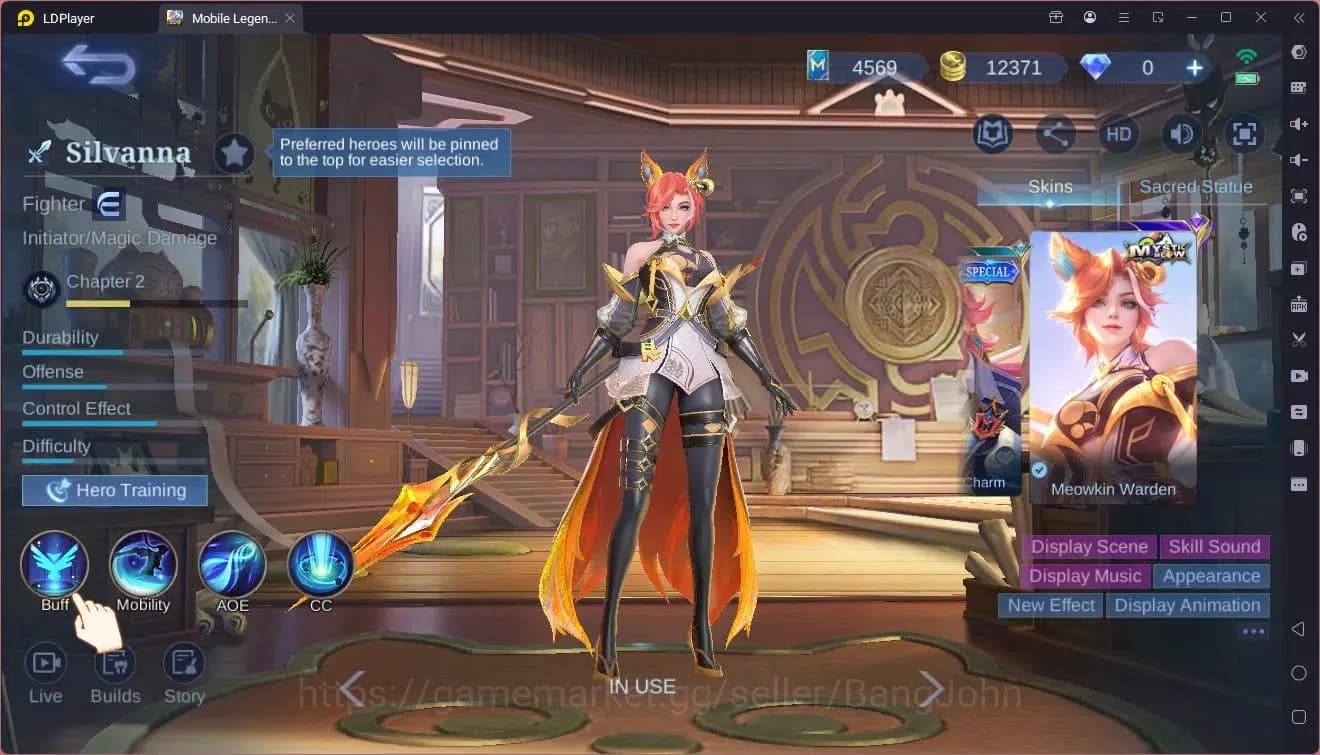 Mobile Legends: Bang Bang Accounts Global|Hero 121|Skin 243|Renowned|KOF Karina,Guine image 3