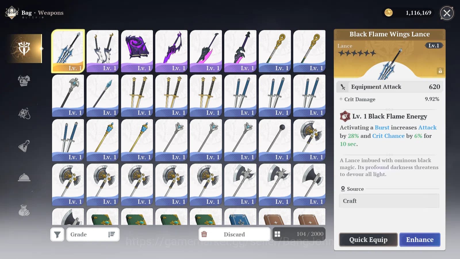 The Seven Deadly Sins: Origin Accounts EUROPE | Fresh Starter|Lvl 2|3 SSR|Escanor,Guila,K image 3