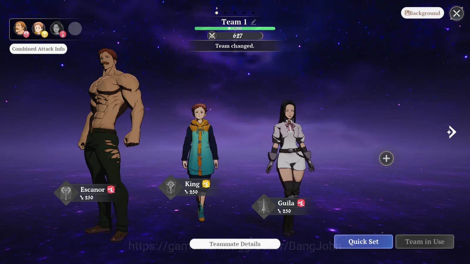 The Seven Deadly Sins: Origin Accounts EUROPE | Fresh Starter|Lvl 2|3 SSR|Escanor,Guila,K image 4