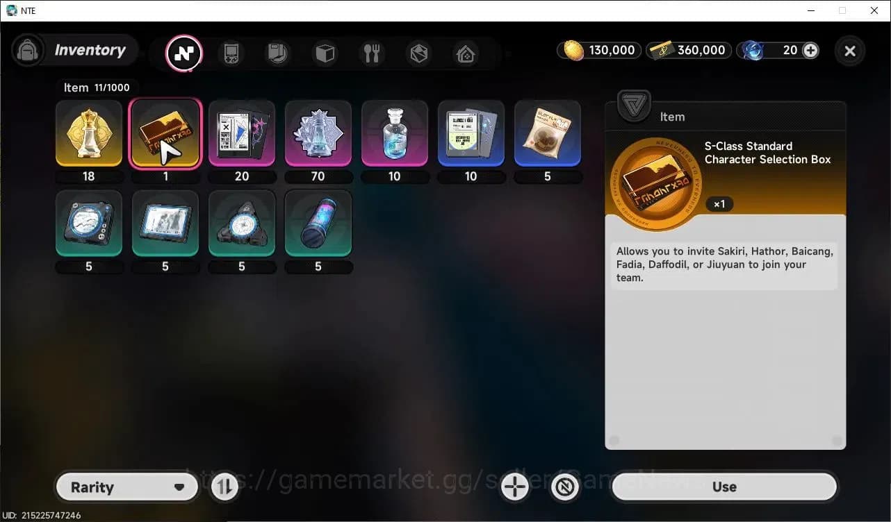 Neverness to Everness Accounts Global NA |HL 3| 2 SSR Hotori, Daffodill + Selecto image 7