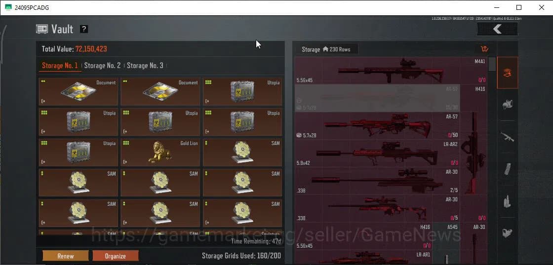 Arena Breakout Accounts MOBILE Lv30|SV 116,6M|CV 11,5M|Battle Machete|Symp image 6