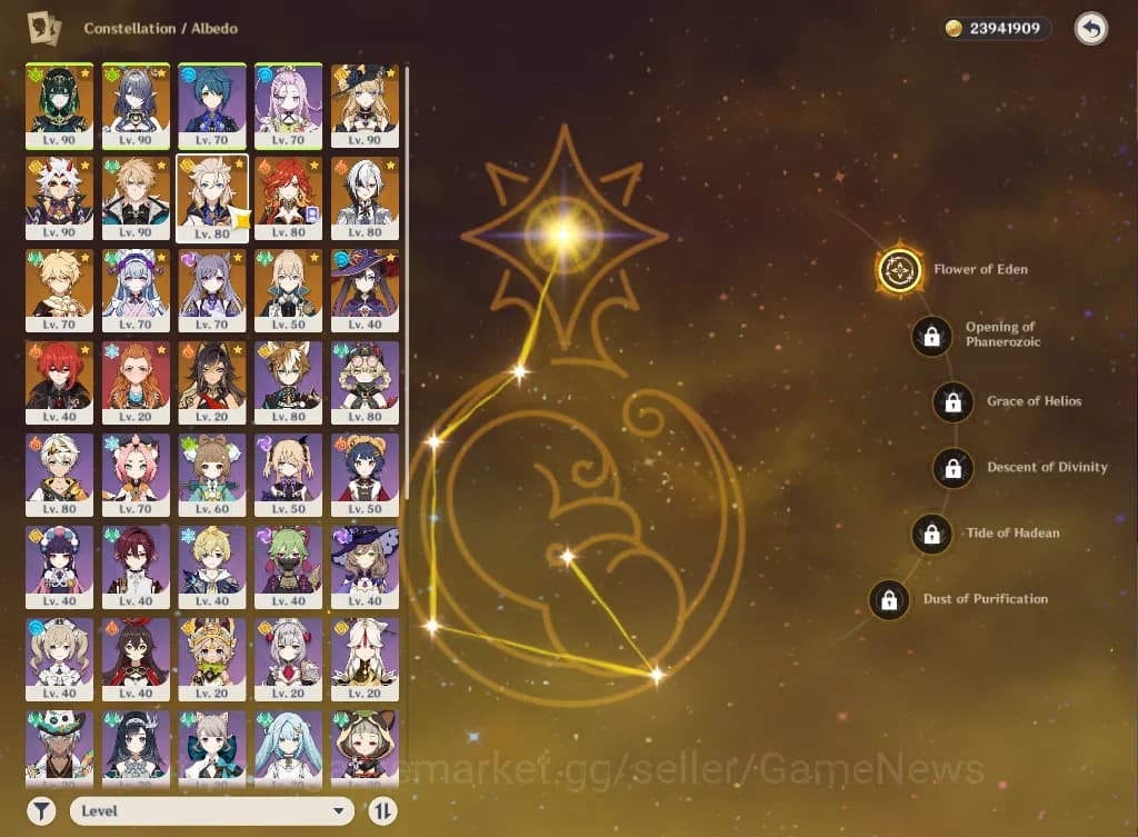 Genshin Impact Accounts ASIA|AR56|8 Limited+3(*5WEP)|Neffer,Lauma,AratakiC image 15
