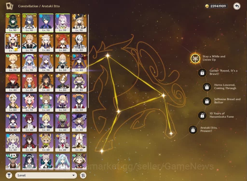 Genshin Impact Accounts ASIA|AR56|8 Limited+3(*5WEP)|Neffer,Lauma,AratakiC image 16