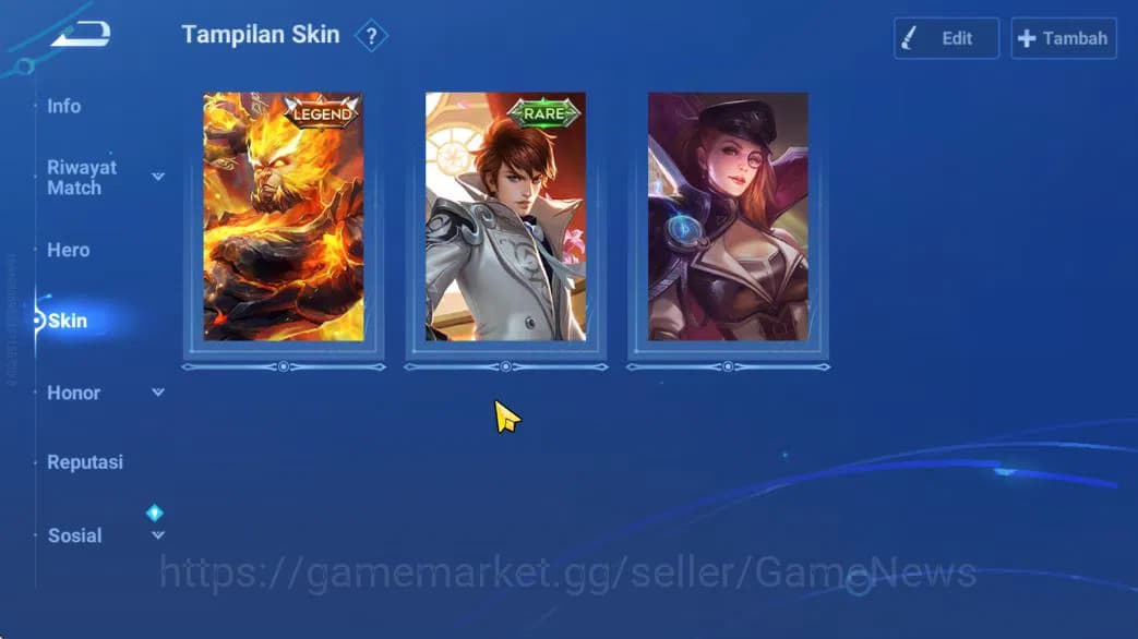 Honor of Kings Accounts Hero 14 Skin 3|Fresh Starter| (Wukong Legend) [Zil image 1