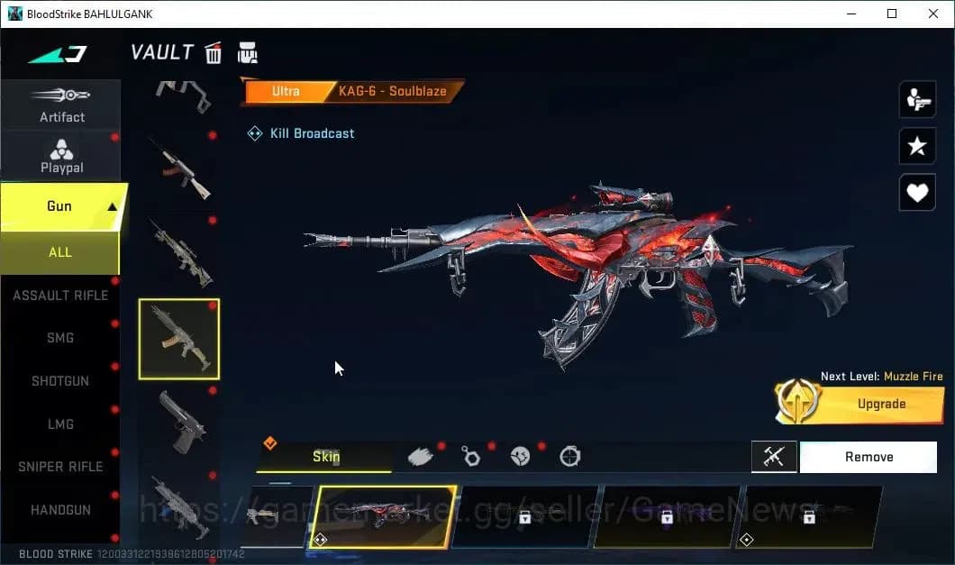 Blood Strike Accounts ASIA|ETERNAL Spear-Relic|Melee ULTRA One-Handed Ax image 11