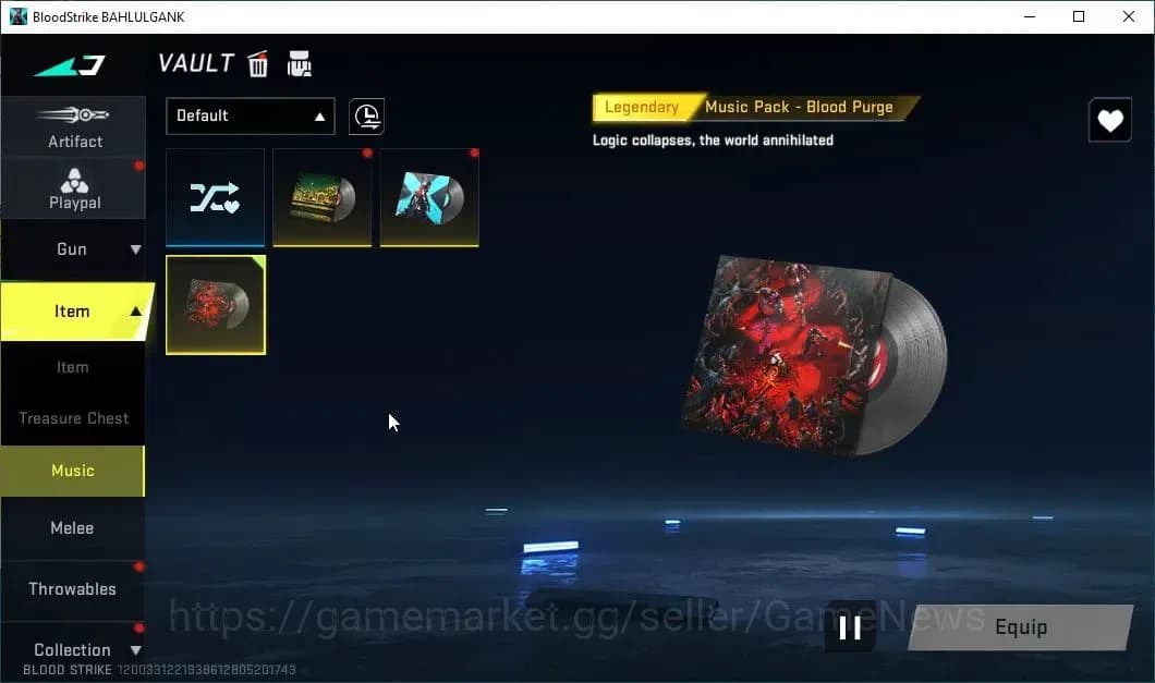Blood Strike Accounts ASIA|ETERNAL Spear-Relic|Melee ULTRA One-Handed Ax image 16