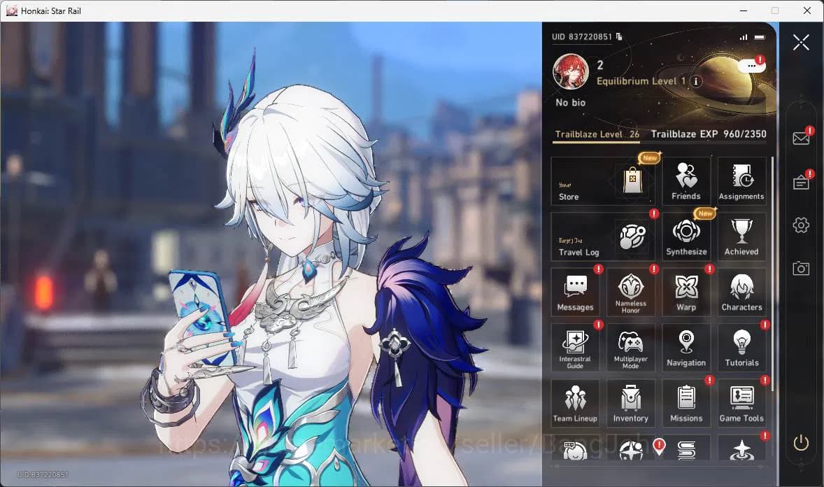 Honkai Star Rail Accounts ASIA|TL 26|4limit|Yao Guang,Sparkle,Ruan Mei,DanHe image 1