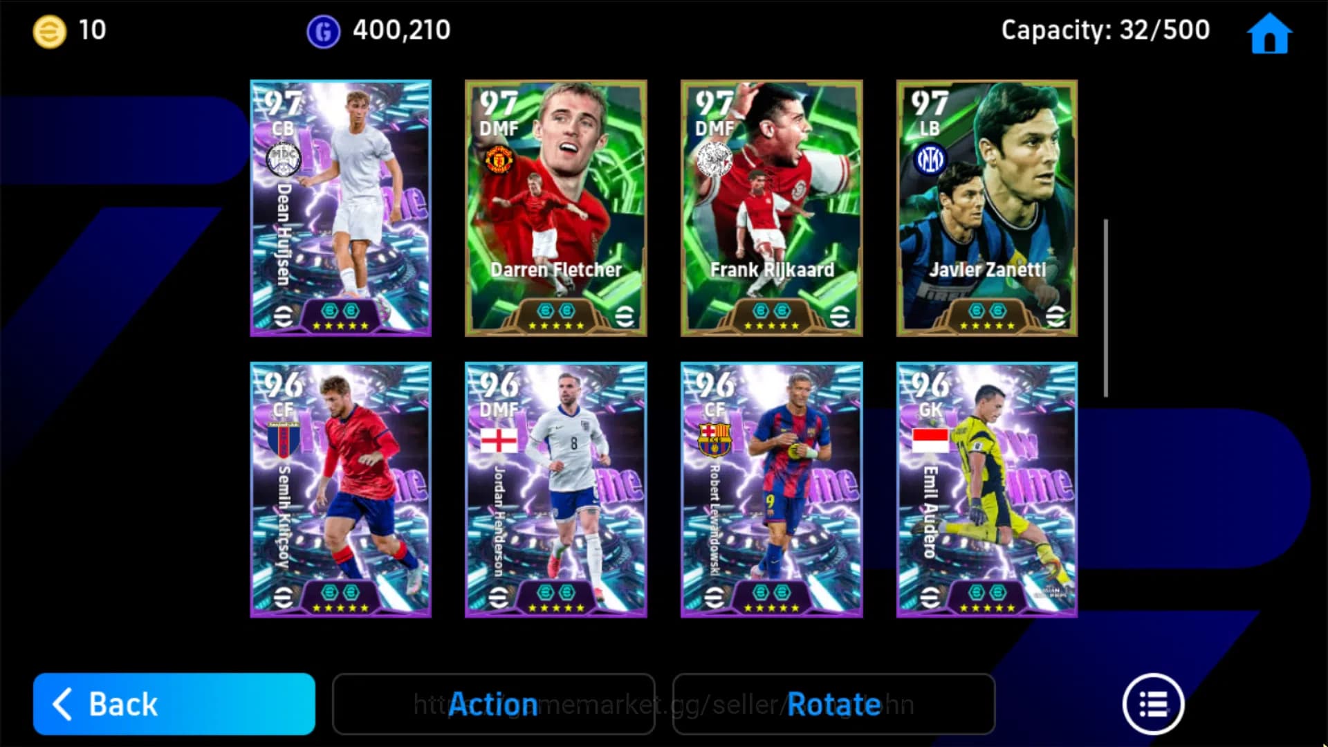 eFootball Accounts Power 3227|Cannavarro epic db|Cantona epic db|Huij image 5