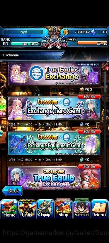 Grand Summoners Accounts Global|Rank 51|14 Asc|EmiyaTW,SayakaTW,MomoTW,Frie image 2