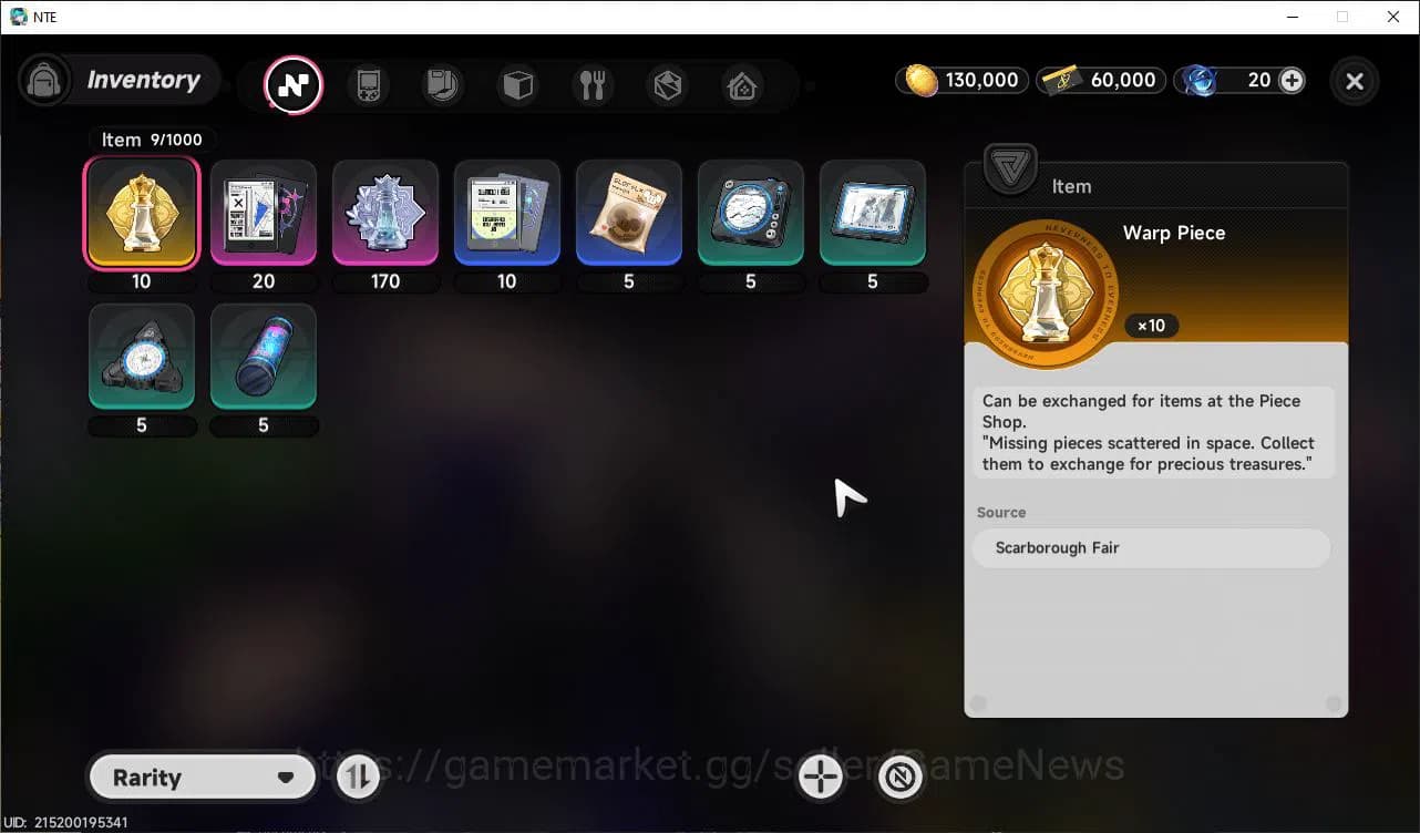 Neverness to Everness Accounts GLOBAL EU|HL 3| 2 SSR Jiuyuan, Sakiri |4 SR|Glider image 7