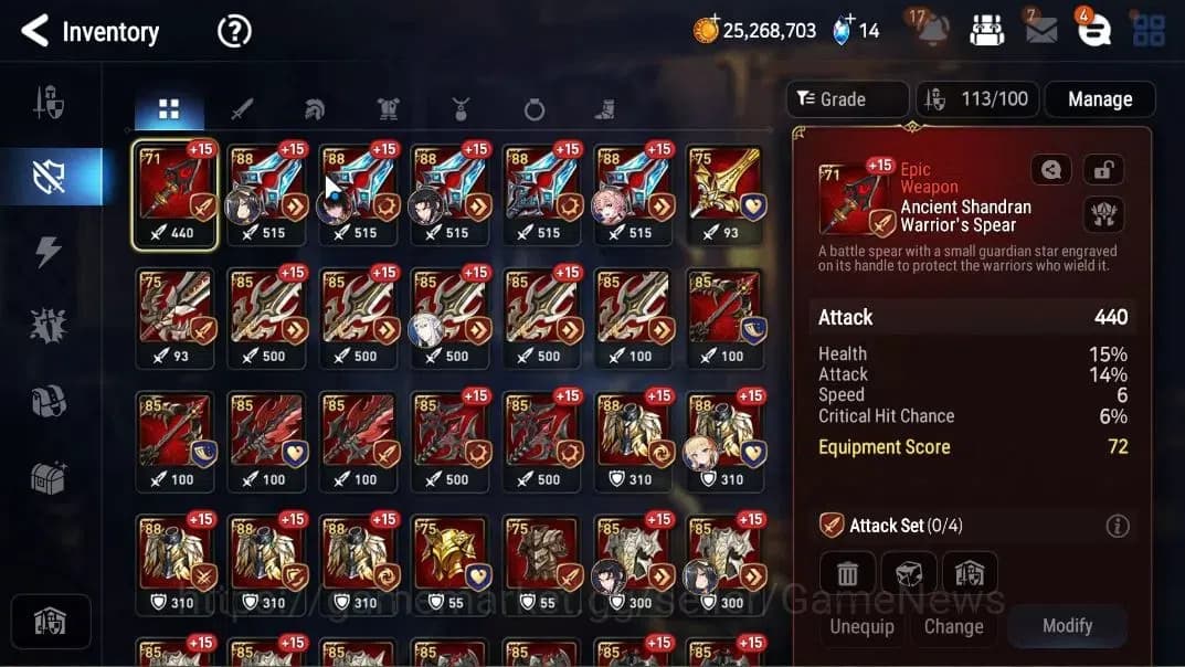 Epic Seven Accounts GLOBAL Unverif|NewEra|6 ML(Salome,EIlynav,BM Haste image 20