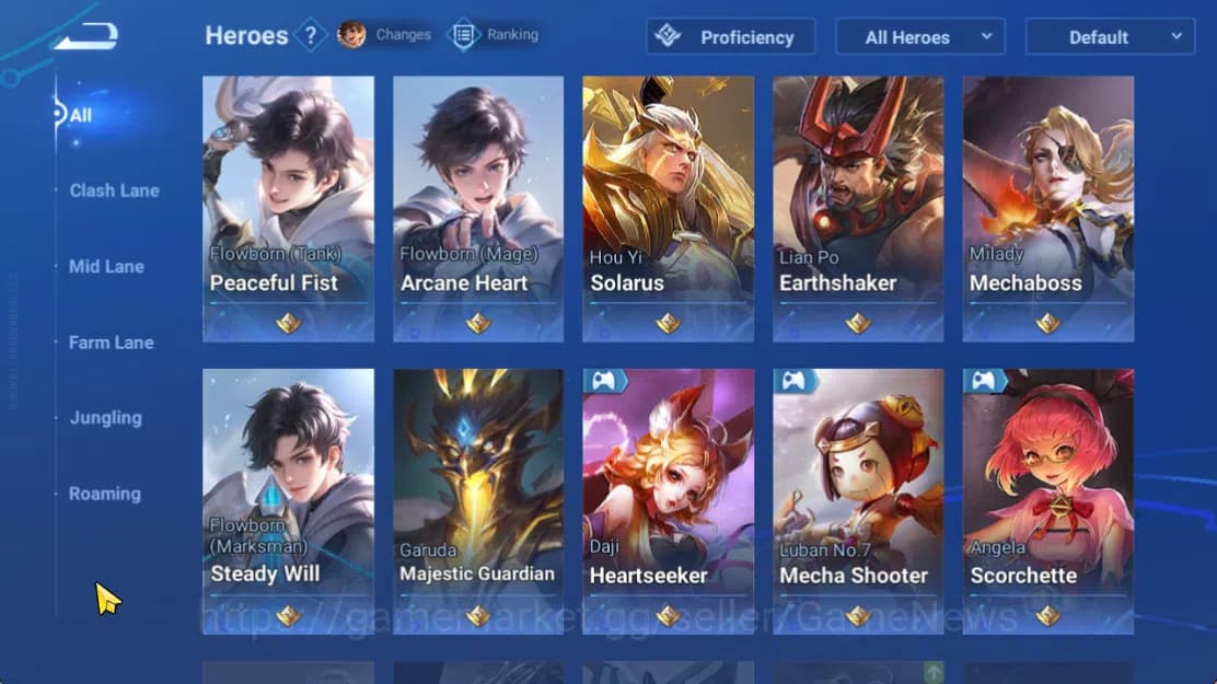 Honor of Kings Accounts Hero 7 |Starter with Legend Skin Selection Chest(D image 1