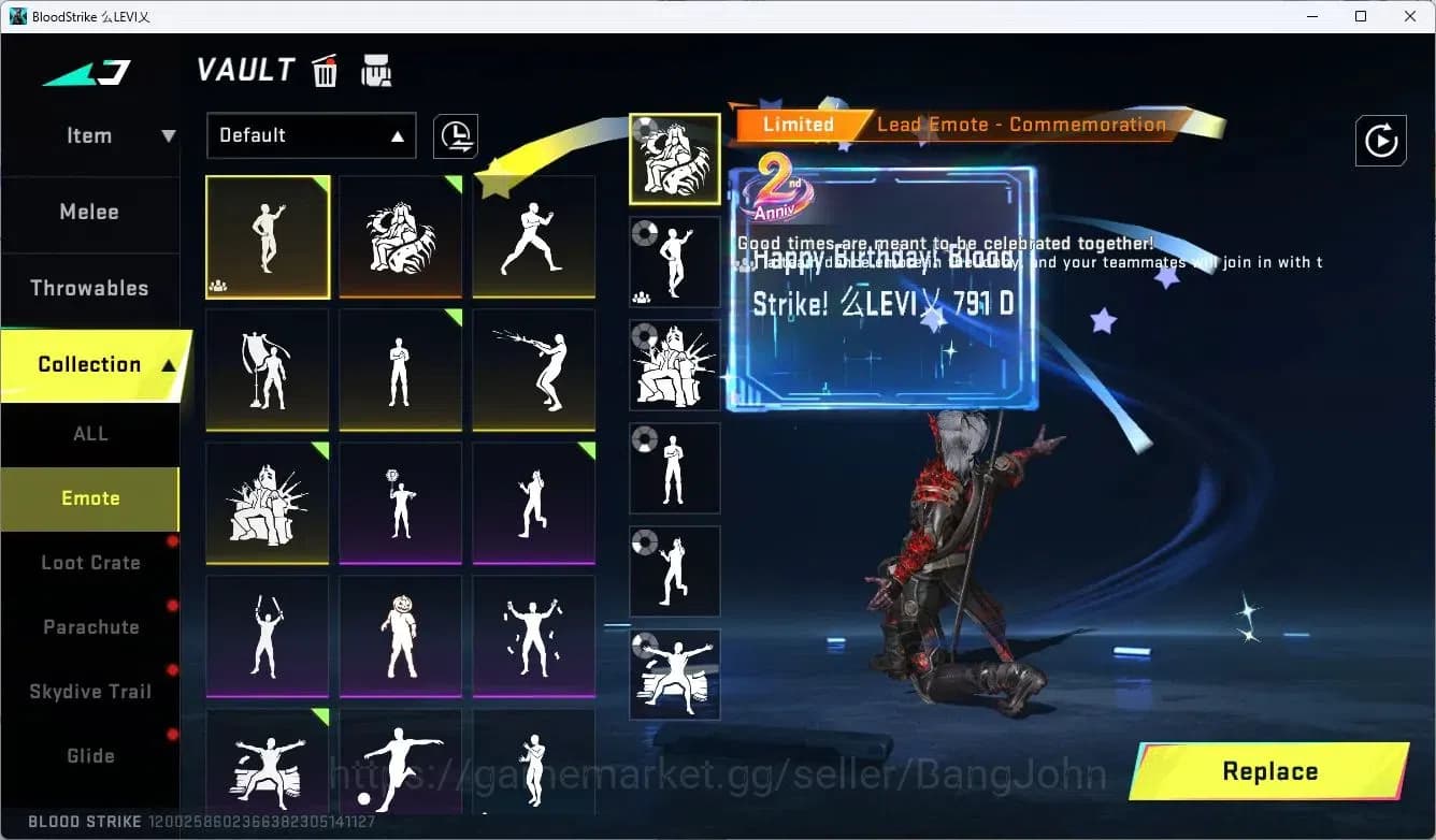 Blood Strike Accounts ASIA | EVO FAL-Evolved Draco | Limited AR97-Ascend image 14