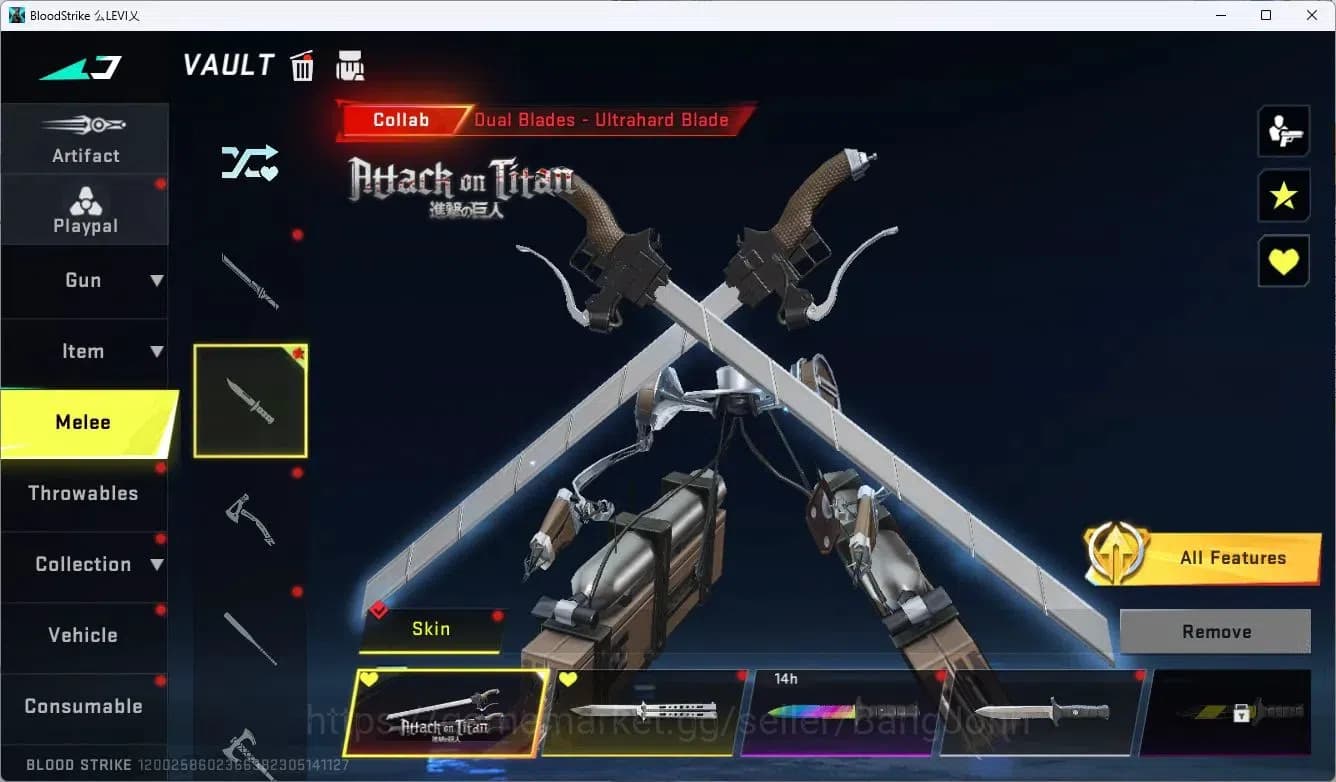 Blood Strike Accounts ASIA | EVO FAL-Evolved Draco | Limited AR97-Ascend image 15