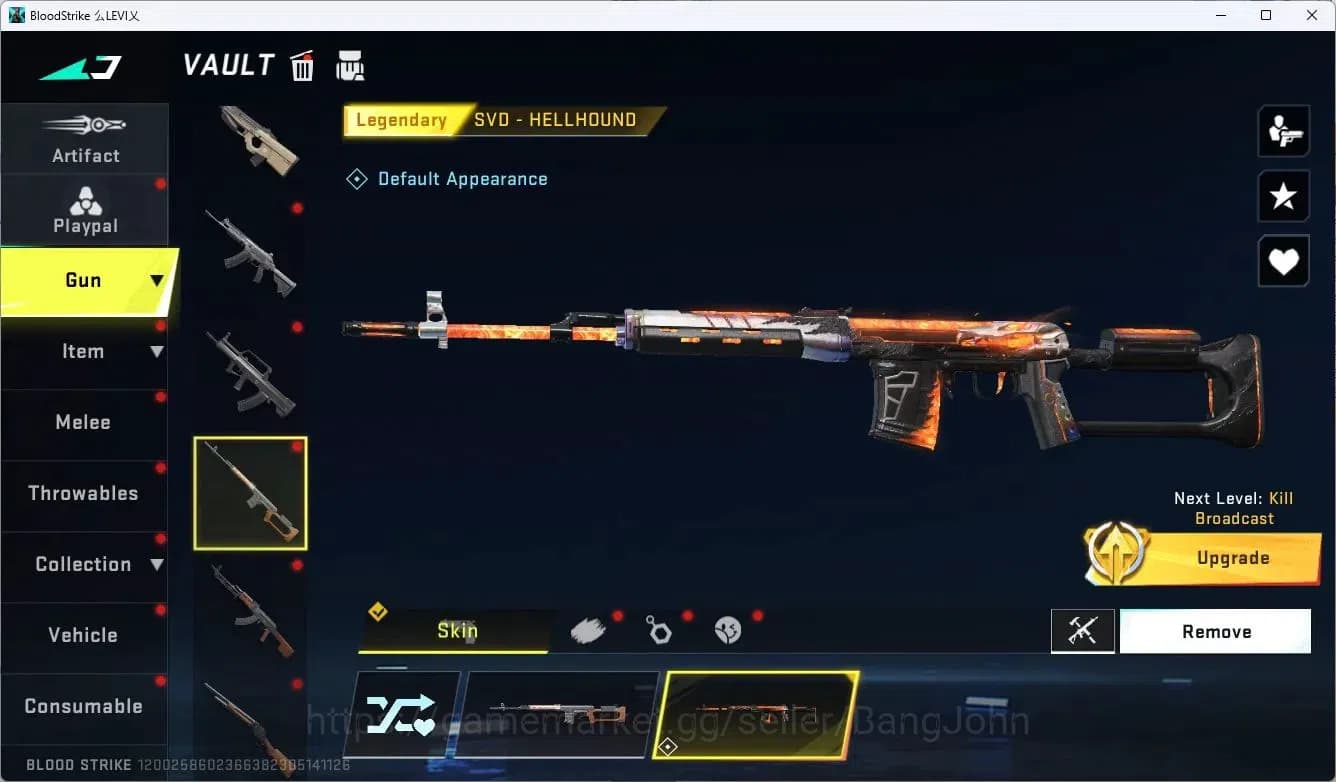 Blood Strike Accounts ASIA | EVO FAL-Evolved Draco | Limited AR97-Ascend image 20