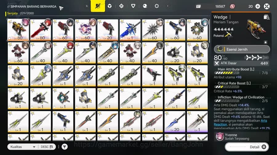 Arknights: Endfield Accounts ASIA | Level 52 | 4 Limit+1 Sign | Laevatain Sign, image 5
