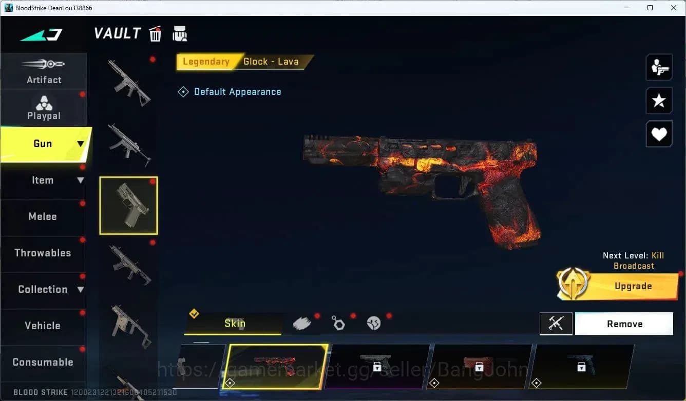 Blood Strike Accounts ASIA | ULTRA Striker ETHAN | 4 LEGENDARY Guns: M4A image 4