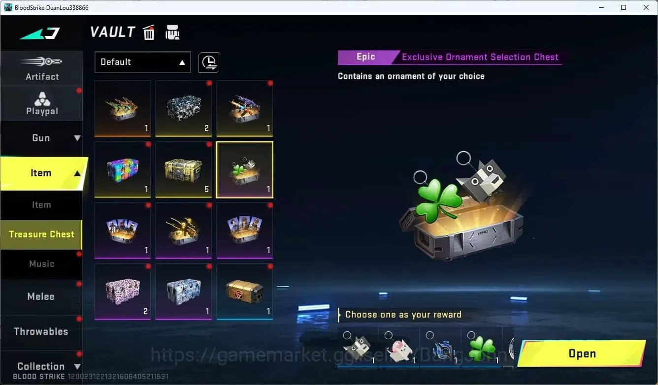 Blood Strike Accounts ASIA | ULTRA Striker ETHAN | 4 LEGENDARY Guns: M4A image 8
