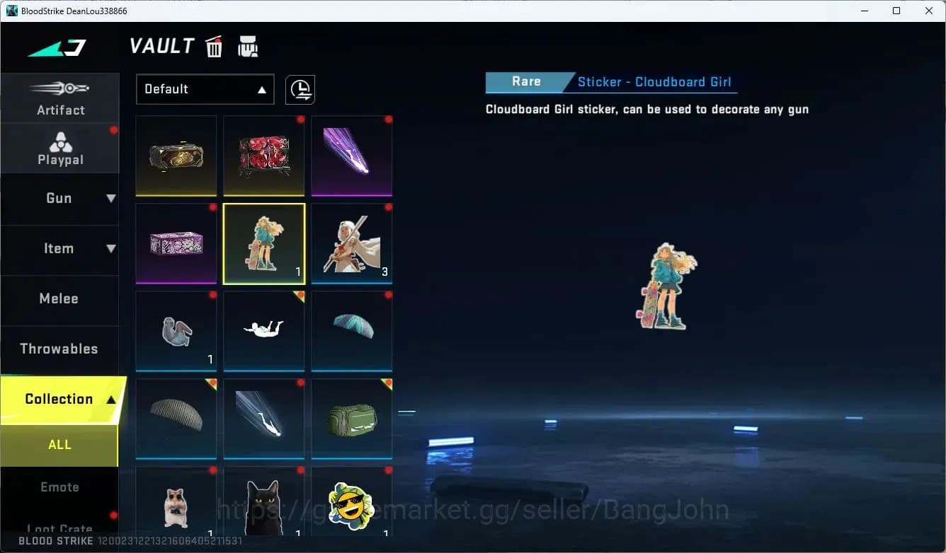 Blood Strike Accounts ASIA | ULTRA Striker ETHAN | 4 LEGENDARY Guns: M4A image 9