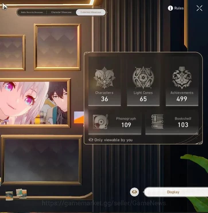 Honkai Star Rail Accounts Asia|TL 66|11 Limited|Phainon+Sign,Sunday,Cyrene,A image 3