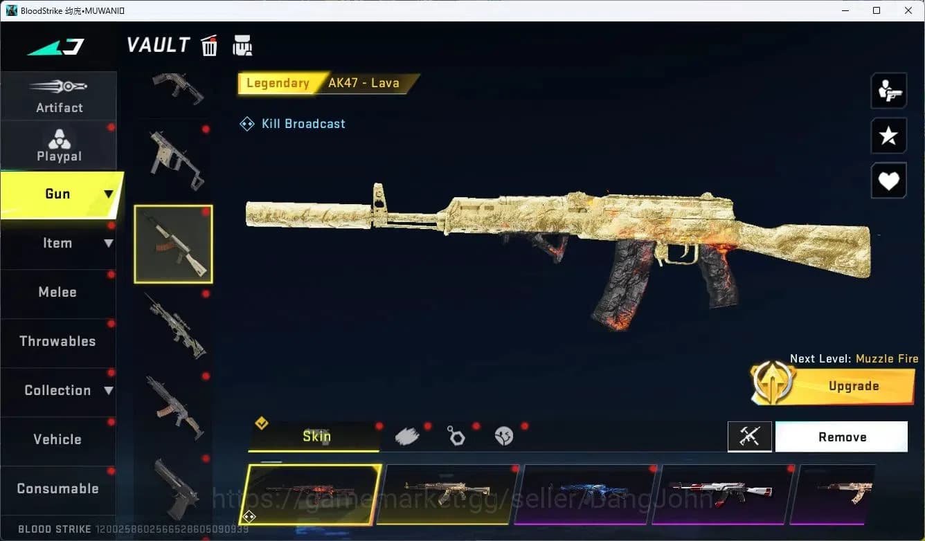 Blood Strike Accounts ASIA | EVO FAL-Evolved Draco | 4 Collab Skins | 5 image 10