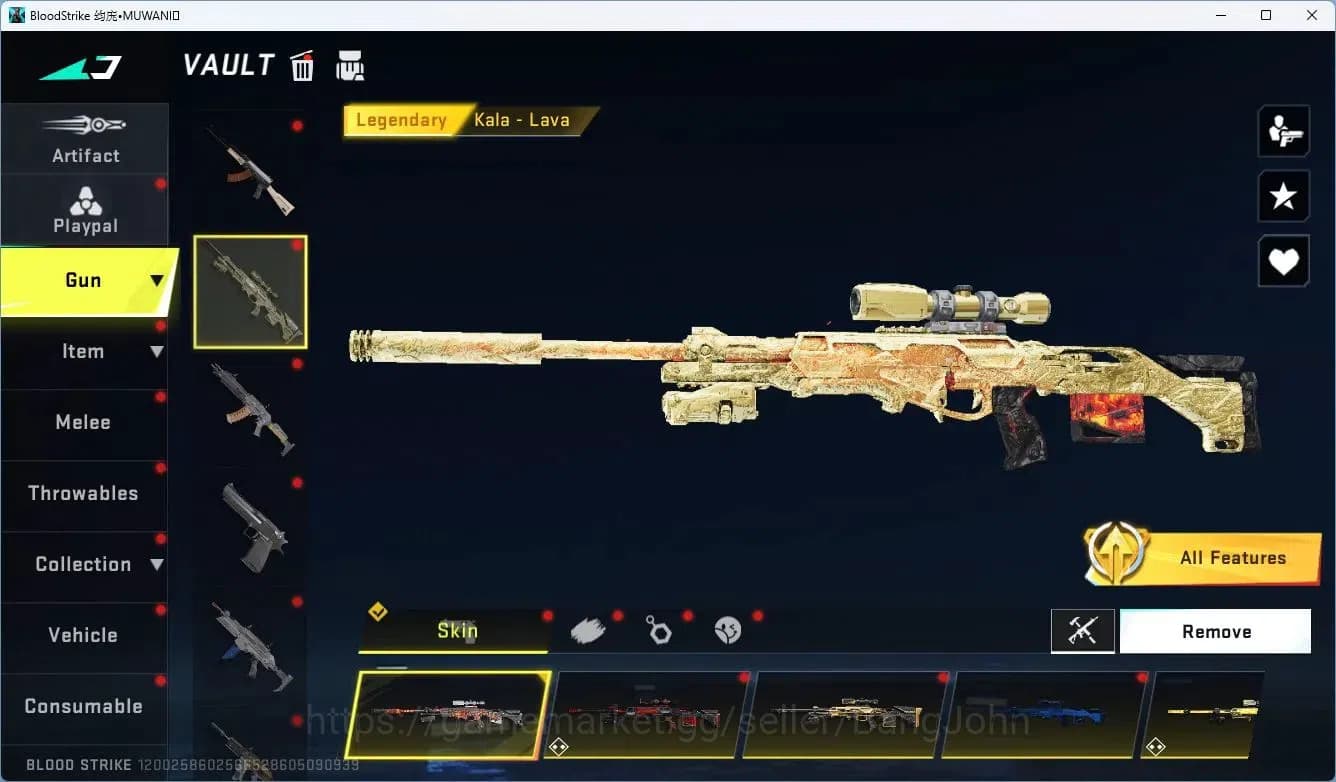 Blood Strike Accounts ASIA | EVO FAL-Evolved Draco | 4 Collab Skins | 5 image 11