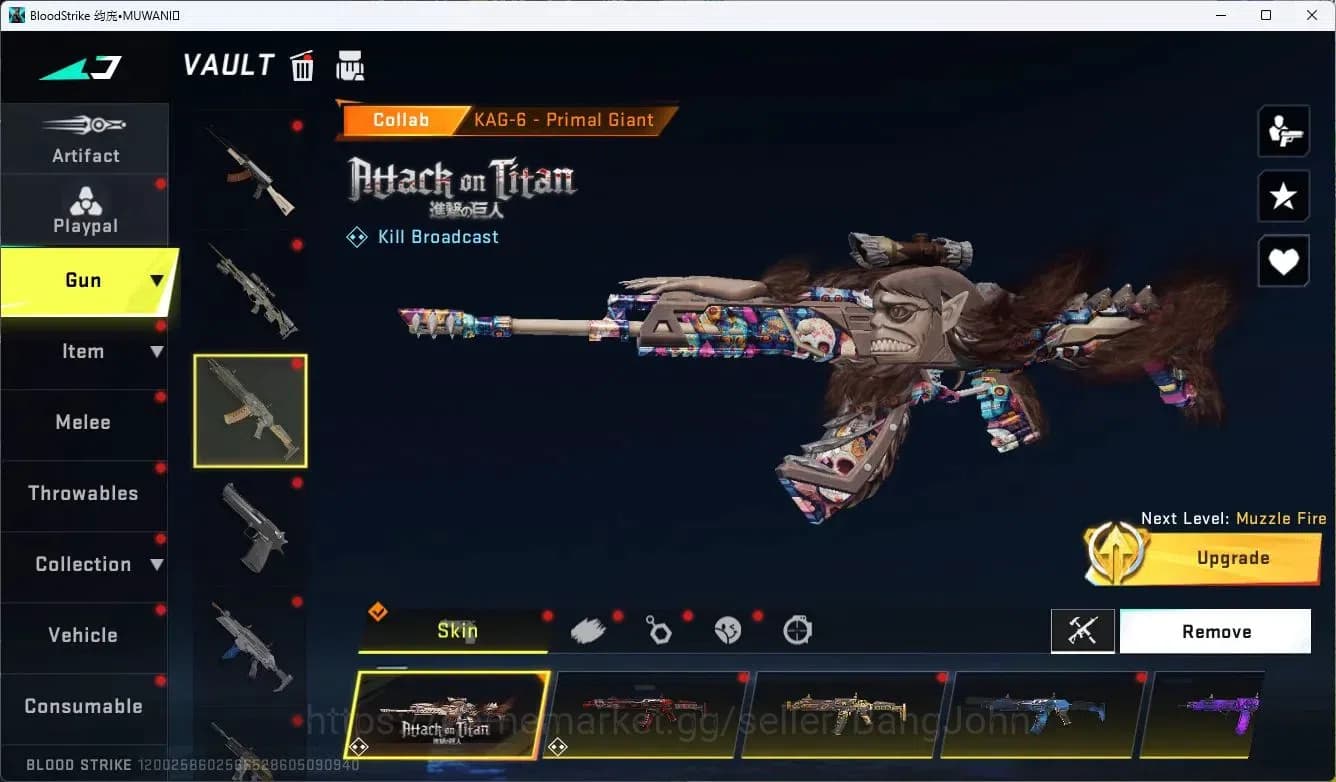 Blood Strike Accounts ASIA | EVO FAL-Evolved Draco | 4 Collab Skins | 5 image 12