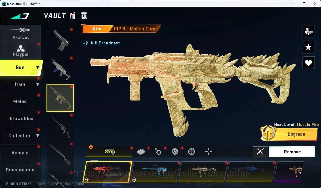 Blood Strike Accounts ASIA | EVO FAL-Evolved Draco | 4 Collab Skins | 5 image 15