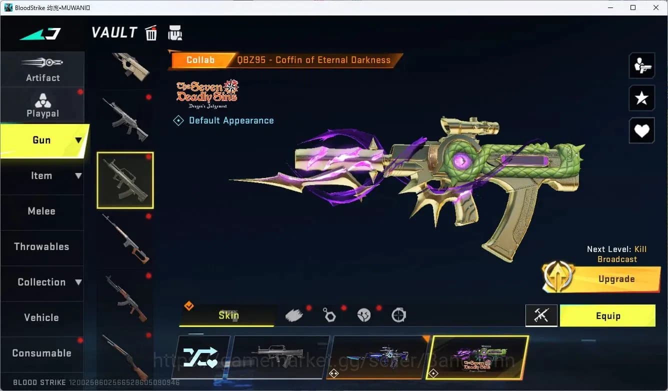 Blood Strike Accounts ASIA | EVO FAL-Evolved Draco | 4 Collab Skins | 5 image 3