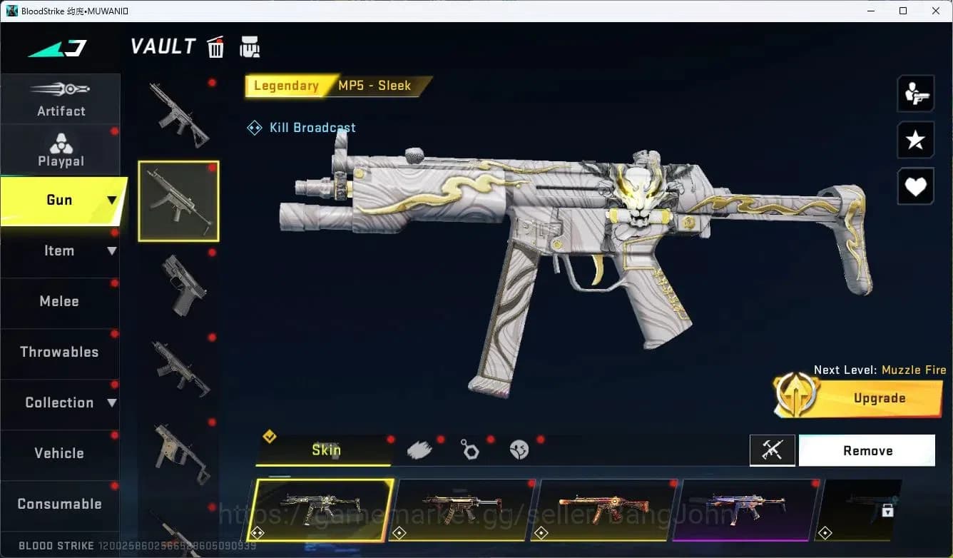 Blood Strike Accounts ASIA | EVO FAL-Evolved Draco | 4 Collab Skins | 5 image 6