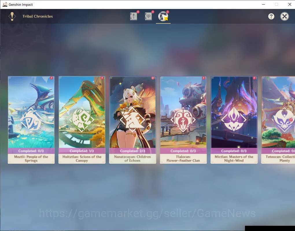 Genshin Impact Accounts ASIA|Ready Gacha|AR 55|49000 Primogem + 60 I + 103 image 3