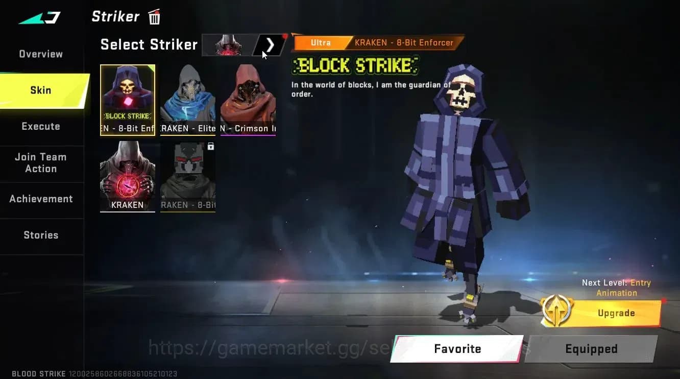 Blood Strike Accounts Asia|5 ETERNAL[RAN-Rave,Melee CHAINBLADE,MP5-Lv6,K image 10