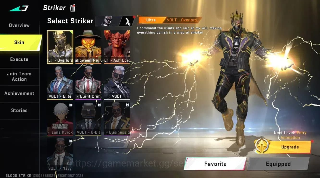 Blood Strike Accounts Asia|5 ETERNAL[RAN-Rave,Melee CHAINBLADE,MP5-Lv6,K image 17