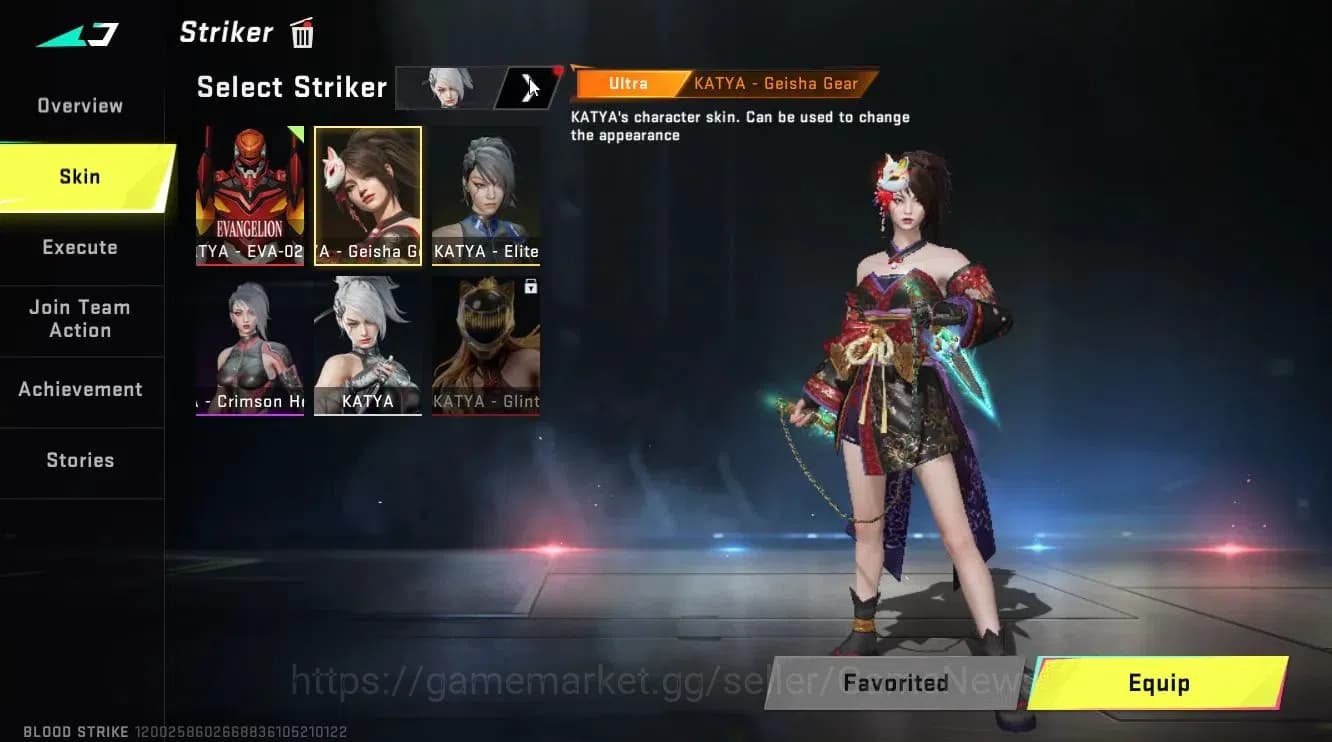 Blood Strike Accounts Asia|5 ETERNAL[RAN-Rave,Melee CHAINBLADE,MP5-Lv6,K image 4