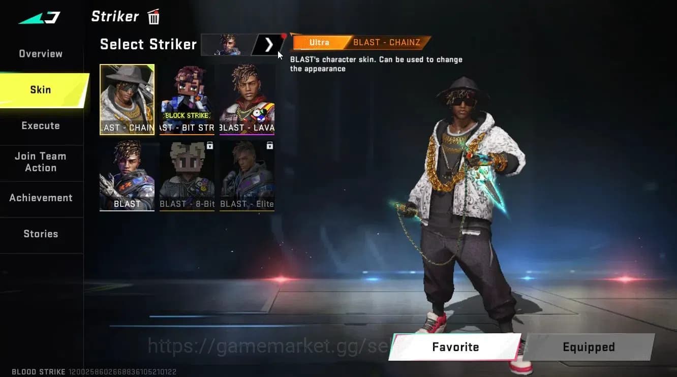 Blood Strike Accounts Asia|5 ETERNAL[RAN-Rave,Melee CHAINBLADE,MP5-Lv6,K image 5