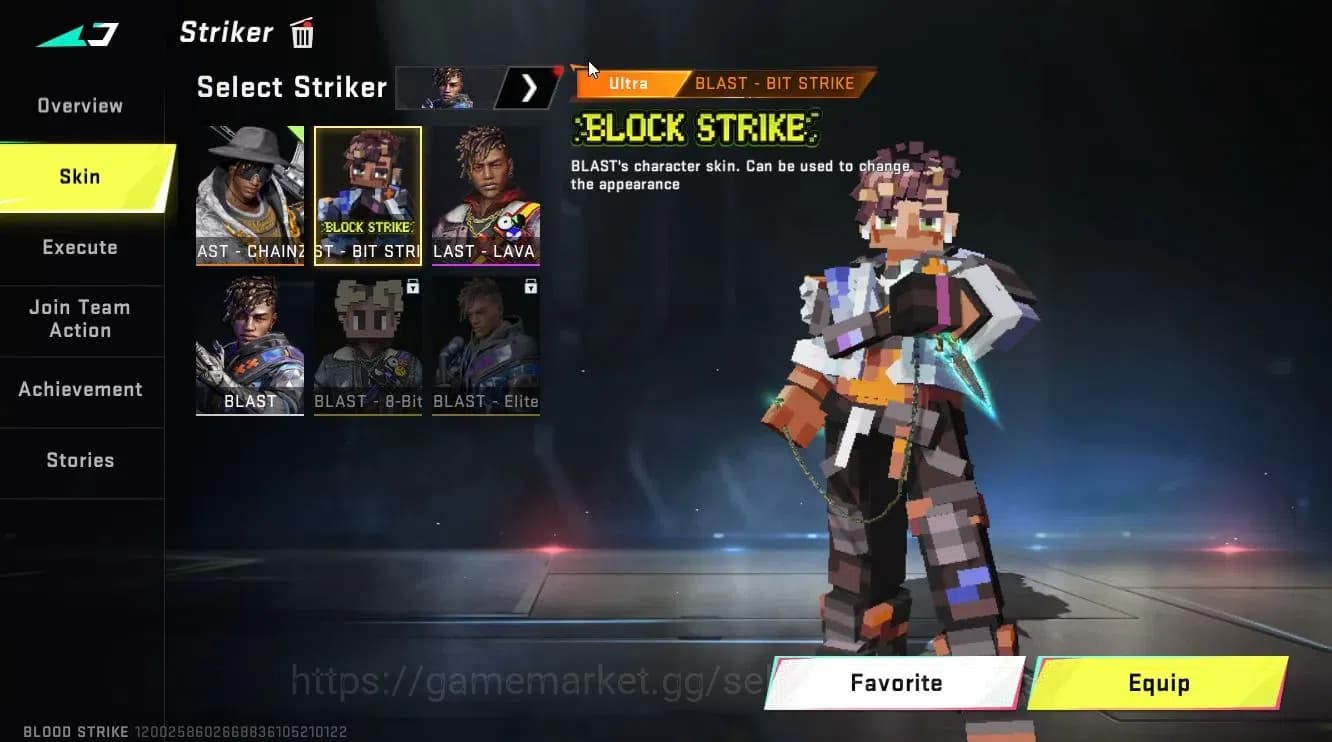 Blood Strike Accounts Asia|5 ETERNAL[RAN-Rave,Melee CHAINBLADE,MP5-Lv6,K image 6