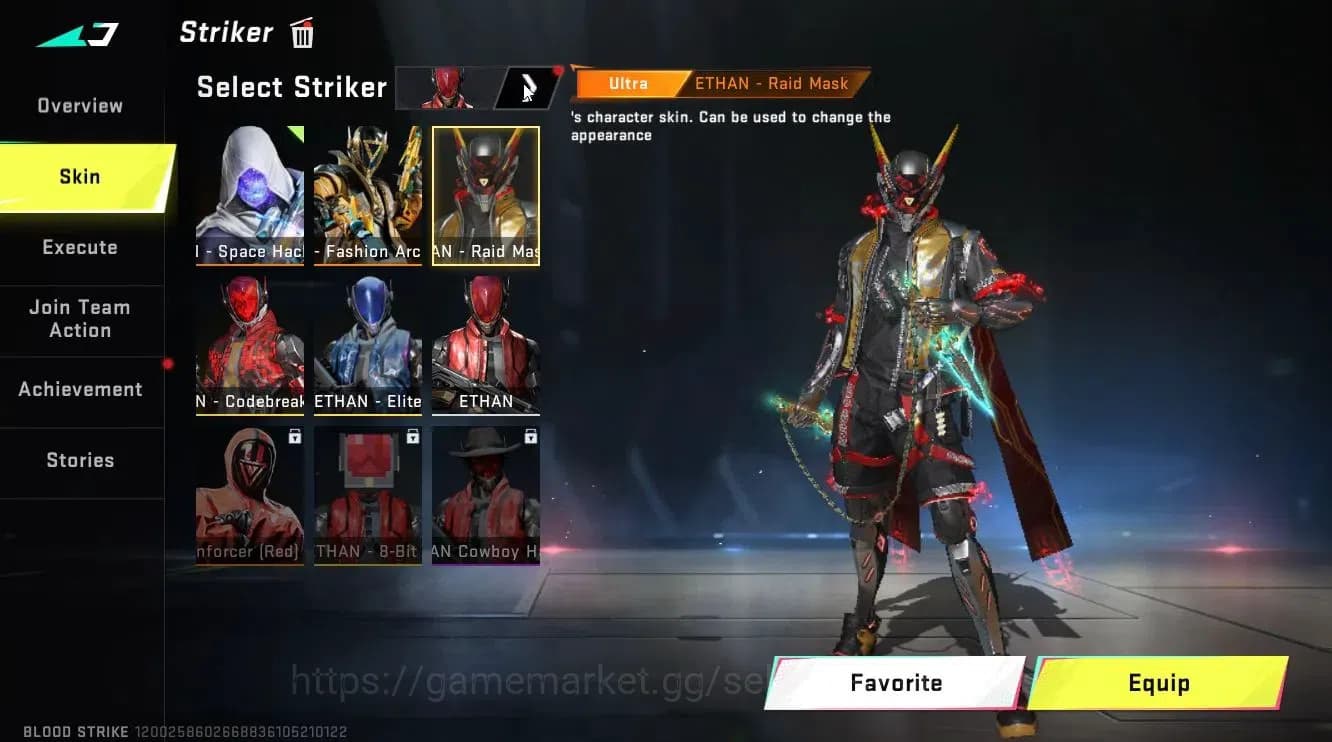 Blood Strike Accounts Asia|5 ETERNAL[RAN-Rave,Melee CHAINBLADE,MP5-Lv6,K image 8
