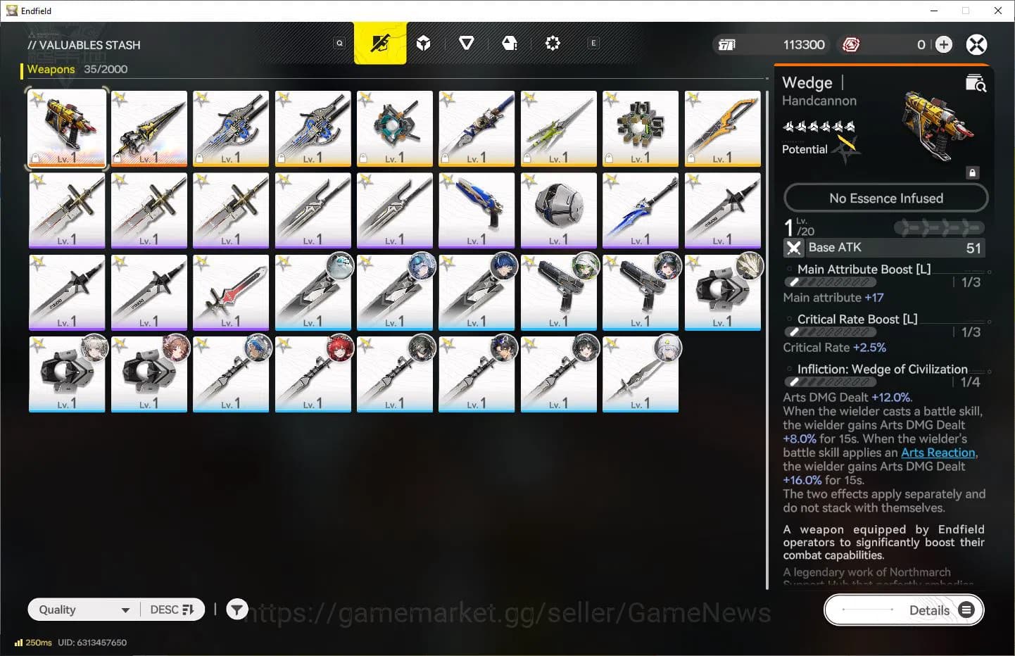 Arknights: Endfield Accounts NA/EU Lv 2 | Fresh Starter 2 SSR Tangtang+Ardelia image 2