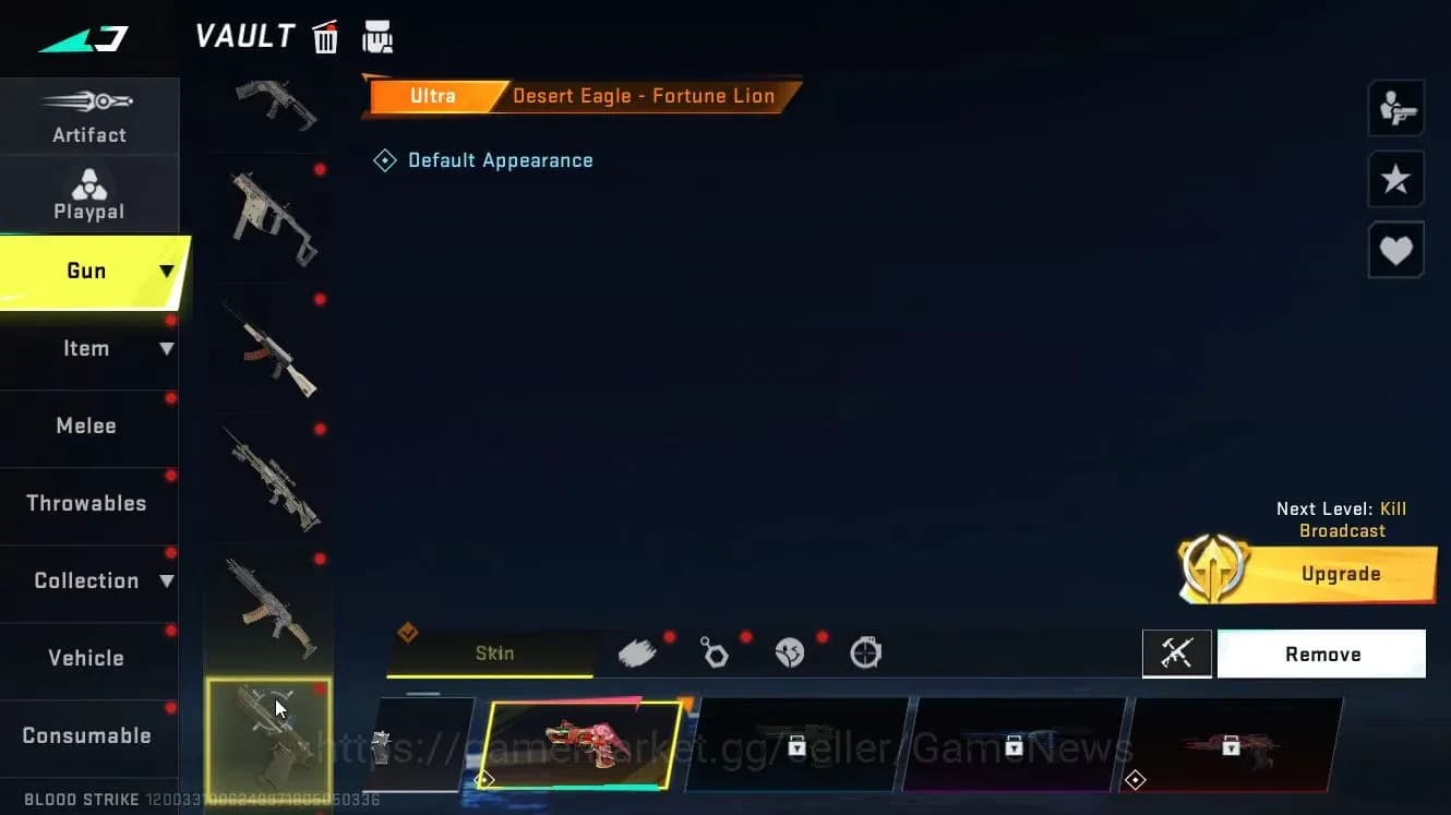 Blood Strike Accounts ASIA|11 ULTRA[ZERO,LUCIAN,VAL,VOLT,P90 Lv3,Galil l image 13